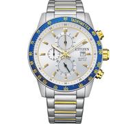 Chronograph CITIZEN Armbanduhren silberfarben, goldfarben Herren (64439905-0) silberfarben, goldfarben