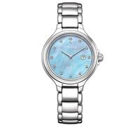 Citizen Women's EW2680-84N Lady Super Titanium Eco-Drive mother of pearl
