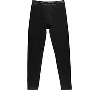 CiTO Herren-Unterhose, lang Single-Jersey schwarz