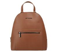 Cityrucksack BETTY BARCLAY "BETTY BARCLAY Damen", Damen, Gr. B/H/T: 27cm x 29cm x 13cm, onesize, braun (cognac), Polyester, leicht glänzend, unifarben, Rucksäcke Cityrucksack (62149454-0) cognac