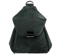 Cityrucksack BRUNO BANANI "BRUNO BANANI Damen Rucksack echt Leder", Damen, Gr. B/H/T: 25cm x 20cm x 9cm, onesize, grün, Leder, Rindsleder, unifarben, Rucksäcke Cityrucksack, echt Leder (55399068-0) gr