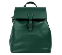 Cityrucksack CLUTY, Damen, Gr. B/H/T: 26cm x 31cm x 14cm, onesize, grün, Leder, Rindsleder, Rucksäcke Cityrucksack, echt Leder, Made in Italy (69469609-0)