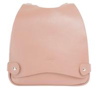 Cityrucksack CLUTY, Damen, Gr. B/H/T: 29cm x 28cm x 8cm, onesize, rosa, Leder, Rindsleder, Rucksäcke Cityrucksack, echt Leder, Made in Italy (90535308-0)