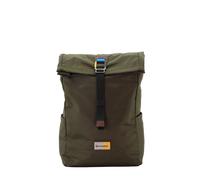 Cityrucksack DISCOVERY "Icon", Gr. B/H/T: 27cm, grün (khaki), Kunstfaser, unifarben, Rucksäcke Cityrucksack, Hergestellt aus rPet Polyester-Material (76992466-0) khaki