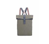 Cityrucksack FRITZI AUS PREUSSEN "Izzy03", Damen, Gr. B/H/T: 18cm, grün (khaki), Baumwolle, Kunstfaser, Rucksäcke Cityrucksack, mit stufenlosvertellbaren Trägern (93468209-0) khaki