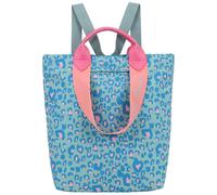 Cityrucksack FRITZI AUS PREUSSEN "Ju Leo", Gr. B/H/T: 17cm, grün, Nylon, Rucksäcke Cityrucksack, mit tollem Leo-Print (26845414-0) grün