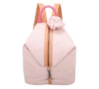 Cityrucksack FRITZI AUS PREUSSEN "Marit Frottee Limited Barbie", Damen, Gr. B/H/T: 31cm, rosa, Baumwollmischung, unifarben, Rucksäcke Cityrucksack, mit abnehmbarem Haarband (94910240-0) rosa