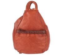 Cityrucksack HARBOUR 2ND "Xander", Gr. B/H/T: 32cm x 31cm x 11cm, braun (cognac), Rindsleder, Rucksäcke Cityrucksack (65225312-0) cognac