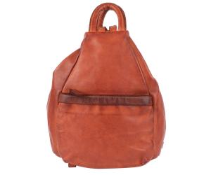 Cityrucksack HARBOUR 2ND "Xander", Gr. B/H/T: 32cm x 31cm x 11cm, braun (cognac), Rindsleder, Rucksäcke Cityrucksack (65225312-0) cognac