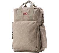 Cityrucksack LEVI'S, Damen, Gr. B/H/T: 27cm x 45cm x 14cm, grün (regular khaki), Polyester, Rucksäcke Cityrucksack, Freizeitrucksack, Schulrucksack, Arbeitsrucksack (92904809-0) regular khaki