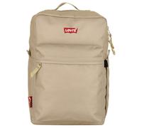 Cityrucksack LEVI'S "Levi's L-Pack Standard Backpack", Damen, Gr. B/H/T: 26,5cm x 40,5cm x 13cm, grau (taupe), Kunstfaser, Rucksäcke Cityrucksack, Freizeitrucksack, Arbeitsrucksack Schulrucksack (4638