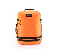 Cityrucksack NATIONAL GEOGRAPHIC "Hybrid", Damen, Gr. B/H/T: 36cm, orange, Kunstfaser, Rucksäcke Cityrucksack, mit verstaubaren Tragegurten (83218309-0) orange