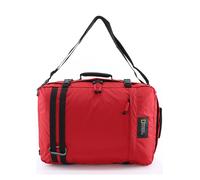 Cityrucksack NATIONAL GEOGRAPHIC "Hybrid", Damen, Gr. B/H/T: 36cm, rot, Kunstfaser, Rucksäcke Cityrucksack, mit verstaubaren Trägern (91405731-0) rot