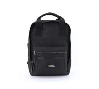 Cityrucksack NATIONAL GEOGRAPHIC "Legend", Damen, Gr. B/H/T: 13cm, schwarz, Nylon, Rucksäcke Cityrucksack, mit Laptop-Fach (10240957-0) schwarz