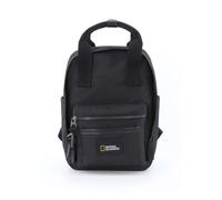 Cityrucksack NATIONAL GEOGRAPHIC "Legend", Damen, Gr. B/H/T: 20cm, schwarz, Nylon, Rucksäcke Cityrucksack, mit viel (43908444-0) schwarz