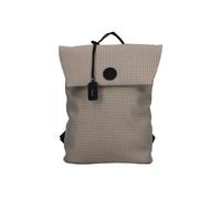 Cityrucksack RIEKER, Damen, Gr. B/H/T: 29,5cm x 35cm x 9cm, beige, schwarz, Rucksäcke Cityrucksack, Business-Rucksack mit Glencheck-Muster (68994316-0) beige, schwarz