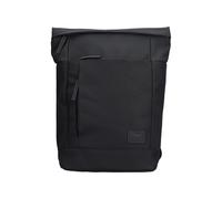 Cityrucksack RIEKER, Gr. B/H/T: 28cm x 43cm x 14cm, schwarz, Textil, unifarben, Rucksäcke Cityrucksack, Freizeitrucksack, Businessrucksack mit breiten Schulterriemen (98478469-0) schwarz