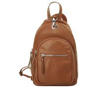 Samantha Look Rucksack Echt Leder Damen | Made in Italy, Verstellbarer Tragegurt, Trendiger City-Rucksack, Weiches Leder | 019532