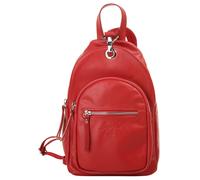 Samantha Look Rucksack Echt Leder Damen | Made in Italy, Verstellbarer Tragegurt, Trendiger City-Rucksack, Weiches Leder | 019532
