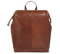 Cityrucksack SPIKES & SPARROW Gr. B/H/T: 30 cm x 27 cm x 10 cm, braun (cognac) Rucksäcke (75882132-0) cognac