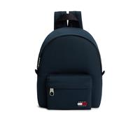 Cityrucksack TOMMY JEANS "TJW ESS DAILY DOME BACKPACK", Damen, Gr. B/H/T: 22cm x 29cm x 12cm, dunkelblau, Textil, Rucksäcke Cityrucksack, Damen Freizeitrucksack mit typischem Logo-Aufnäher (56393736-0
