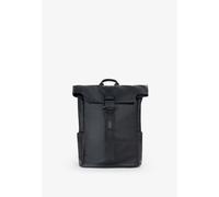 Cityrucksack VALENTINO BAGS "BACKPACK MIKRON", Gr. B/H/T: 31cm x 43cm x 17cm, schwarz, Lederimitat, unifarben, Rucksäcke Cityrucksack, Freizeitrucksack, Unisex Schulrucksack, Businessrucksack mit Henk