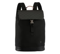 Cityrucksack VALENTINO BAGS "NEMESYS", schwarz, Textil, Rucksäcke Cityrucksack, Freizeitrucksack mit Überschlag (59595765-0) schwarz