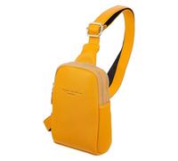 CIYODO Pu Damen Umhängetasche aus Leder mit Rutschfestem und Verschleißfestem Material Doppelter Taschenaufteilung und Verstellbarem Schultergurt für Täglichen Gebrauch
