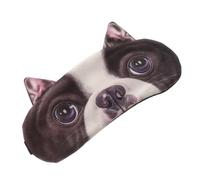 CIYODO Weiche Niedliche Tier Schlafmaske mit Icepack Blickdicht und Bequem Cartoon Augenbinde für Damen und Herren für Reisen Büro Camping und Tiefen Ungestörten Schlaf