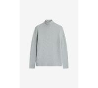 CINQUE Rollkragenpullover Herren Slim Fit Baumwolle grau, L