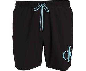 ck jeans Medium Drawstring Badehose für Herren, Schwarz, S