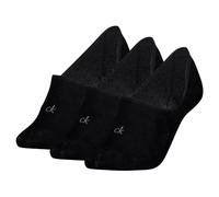 Calvin Klein 3P Footie Socks For Men Schwarz Gr 39/42 Herren