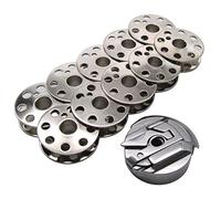 CKPSMS-1Set #45751(nicht 45750) Towa Spulenkapsel (1Stück) und #45785 Spulen (10Stück) Kompatibel mit/Ersatz für SINGER Marke Featherweight 221, 222, 222-1,301, 301A (Spulenetui 1 Stück + 10 Spulen)