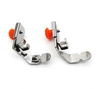 ckpsms Kunpeng CY-705L Verstellbarer Reißverschlussfuß für Brother SA161, 2 Stück