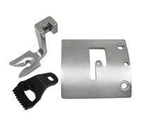 CKPSMS Marke -1 SATZ # GM103 + GM102 + GM101 Stichplatte & Transporteur & Nähfuß Passt für SINGER 45K SHANGGONG GA5-1 Ledernähmaschine