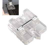 CKPSMS-Marke -1 STÜCK # 820474-096 Aufschnappen des unsichtbaren Reißverschlussfußes Kompatibel mit Pfaff-Heimnähmaschine (Aufschnappen des klaren unsichtbaren Reißverschlussfußes)