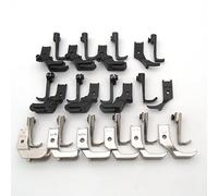 CKPSMS-Marke- 14SET Laufnähfüsse Kompatibel mit/Ersatz für CONSEW Marke 206RB 225 226R 255 Singer Marke 211A 211G 211U 211W Einnadel-Fußfuß Industrienähmaschine (KP-WF14)
