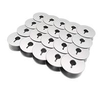 CKPSMS Marke -#18034AS Aluminiumspulen mit Schlitz Kompatibel mit/Ersatz für Pfaff Marke Grand Quilter 18", Juki Marke TL-2200QVP Quilt Virtuoso Pro Longarm Quilter (20 PCS)