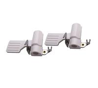 CKPSMS Marke - 2 Stück #077421 Nadeleinfädler, kompatibel mit/Ersatz für Singer Marke 6660,6680, 7422,7424,7426,7430,7436,7462,Juki Marke HZL-25Z, HZL-29Z,HZL-35Z (weiß)