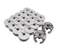 CKPSMS Marke: 2 x Spulenkapsel #BC-DBM(1)-NBL und 20 Stück Aluminiumspulen #18034AS, kompatibel mit Consew Marke 120, 145, Juki Marke DU-141H, DU-1181 DU-1181N