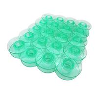 CKPSMS Marke - #4123078-45 Kunststoff Spulen （Ohne Gewindeloch) grün Ersatz 4123078-g 4125615-45 kompatibel mit Viking Husqvarna Group 5 6 7 & White 5811, 5823, 5839, 7700, 9800 (20Stück)