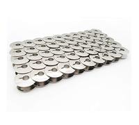 CKPSMS Marke - # 55623S "L" Style Stahlspulen, kompatibel mit Janome, Brother, Juki, Singer, Pfaff (50 Stück)