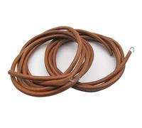 CKPSMS Marke - # B111-72" 2piezas (183 cm) lang, 3/16 (5 mm Durchmesser), Ledergürtel Rund für viele Nähmaschinen-Pedal, Pedal Passt für Singer.