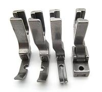 CKPSMS Marke - #P36N+P36LN+P363+S518N 1SET 4PCS Verschiedene Reißverschluss-Nähfüße Kompatibel mit/Ersatz für industrielle Einzelnähmaschinen