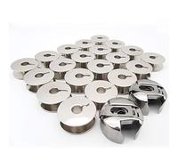 CKPSMS Marke-Set mit 20Stück Spulen &2Stück Spulenkapsel#9033S 20PCS+BC-PF9076-NBL 2PCS Kompatibel mit PFAFF 138, 238, 438, 1222 Nähmaschinen