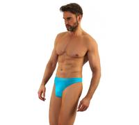 CL13 Nahtloser Herren-Tanga Sesto Senso türkis - Größe S / M