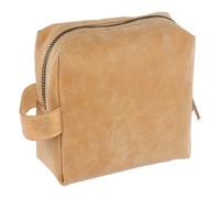 Clairefontaine 2x Terracotta, Mehrzweck-Schlampermäppchen aus Leder 18x11x7 cm - 116081C - 116081C