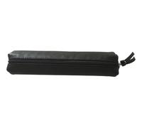Schlampermäppchen Leder Slim 4x2,5x19,5cm schwarz