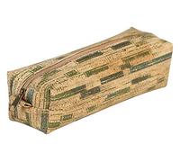 Clairefontaine 420021C Schlampermäppchen aus Kork, Vegan zertifiziert, 21 x 6 x 5cm, 1 Stück, Pflanzen