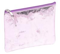 Clairefontaine 4x Céleste Flaches Schlampermäppchen Leder 22x11cm rosa - 410102C - 410102C